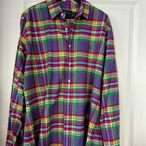 Ralph Lauren Plaid Button-Down Shirt